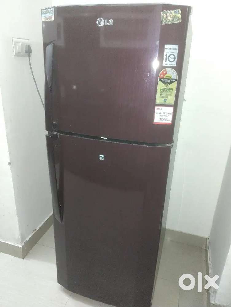 LG Double door,240 litre,2014 year