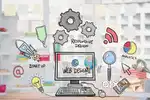 Web and graphic designer work
