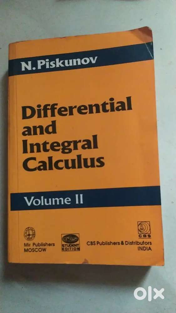 DIFFERENTIAL AND INTEGRAL CALCULUS.