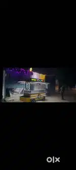 Modern food cart,Food van,AAHA YUMMY food van.