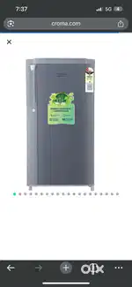 NEWLY BOUGHT FRIDGE FROM CROMA 165litre