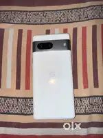 Google pixel 7 whitle 3months old with box and cable new mint condito
