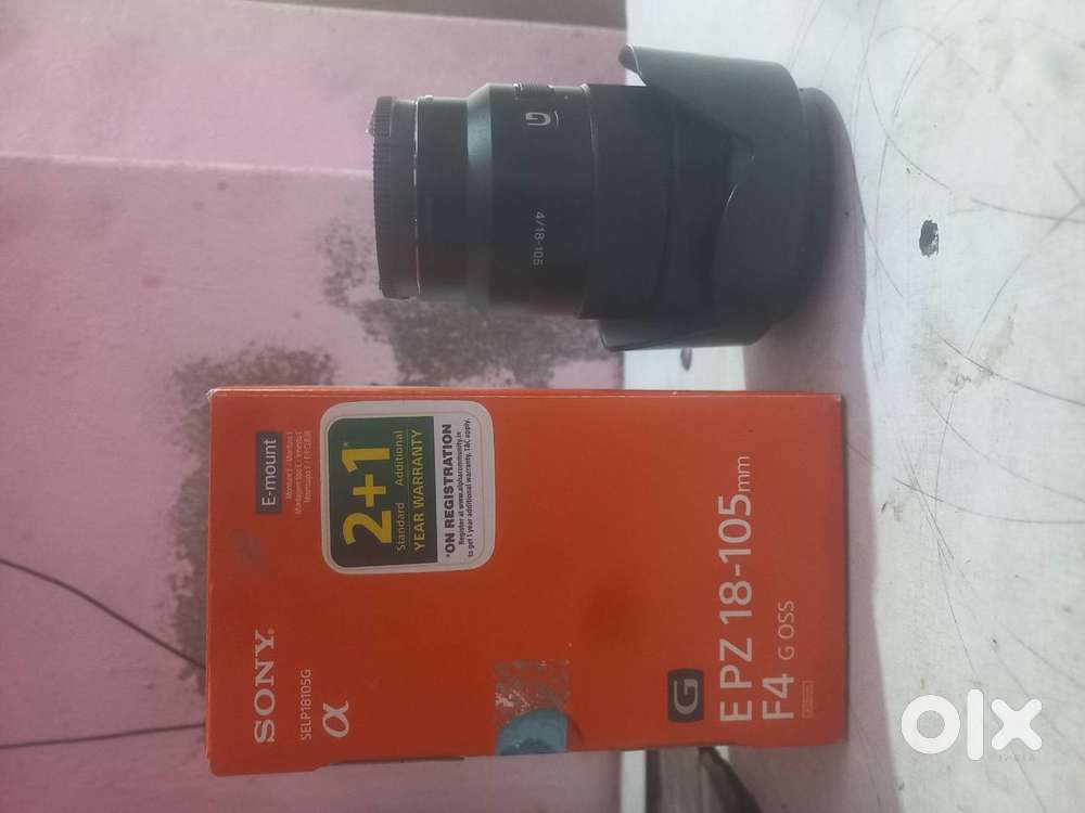 Sony 18-105 mm lens