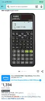 Casio FX-991ES Plus-2nd Edition Scientific Calculator