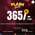 Dance/ yoga / fitness / khatak and more online clases