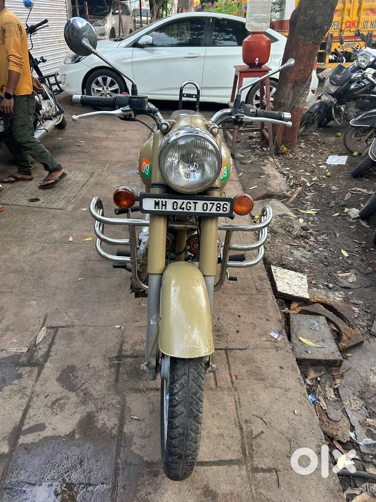 ROYAL ENFILED 500 cc WITH VVIP NO DESERT STORM COVERTED TO CARBORATOR…