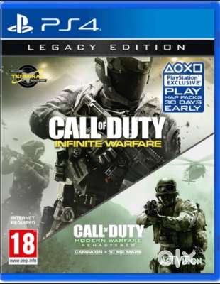 call of duty infinite warfare ps4 game cd