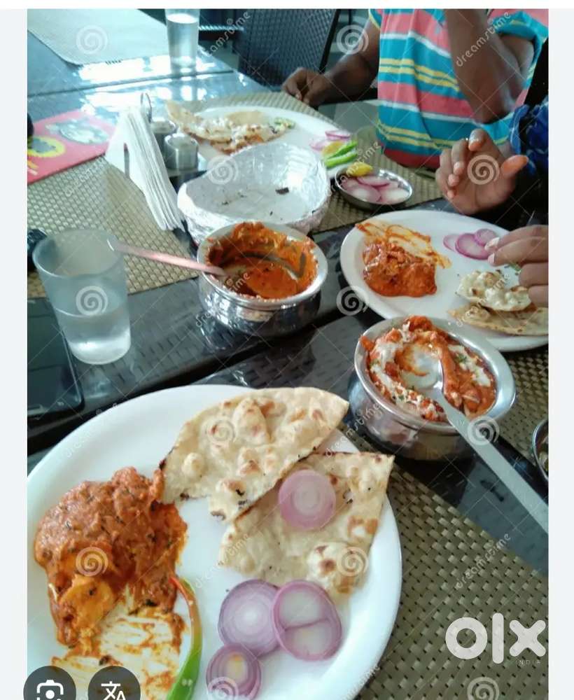 Wanted person for hotel burger, chats, momos, juice