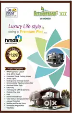 Open plots for sale at Bhongir