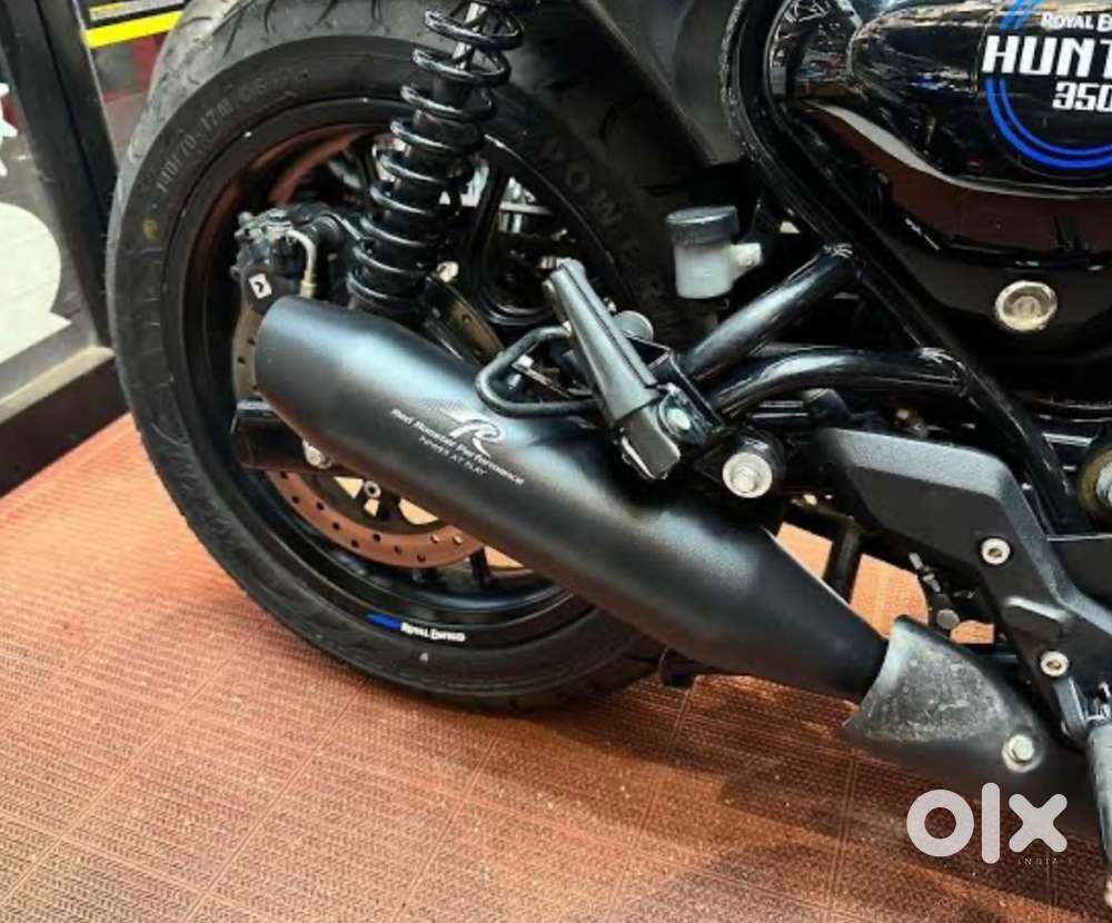 Red rooster exhaust for hunter 350