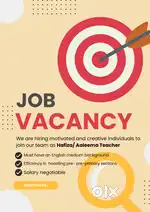 Immediately required pre primary and s.st teachers for a school in man