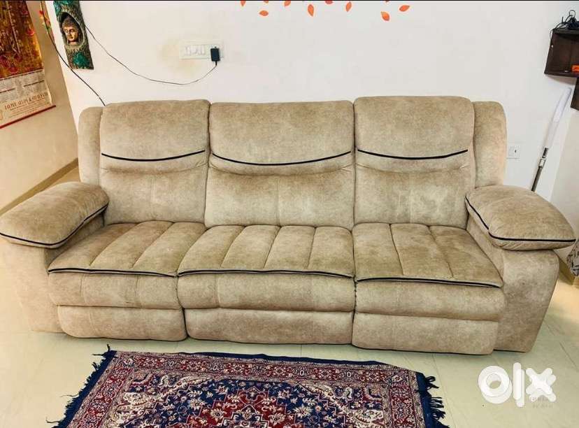 2 rear seat Recliner sofa for sale. One with motor and one manual