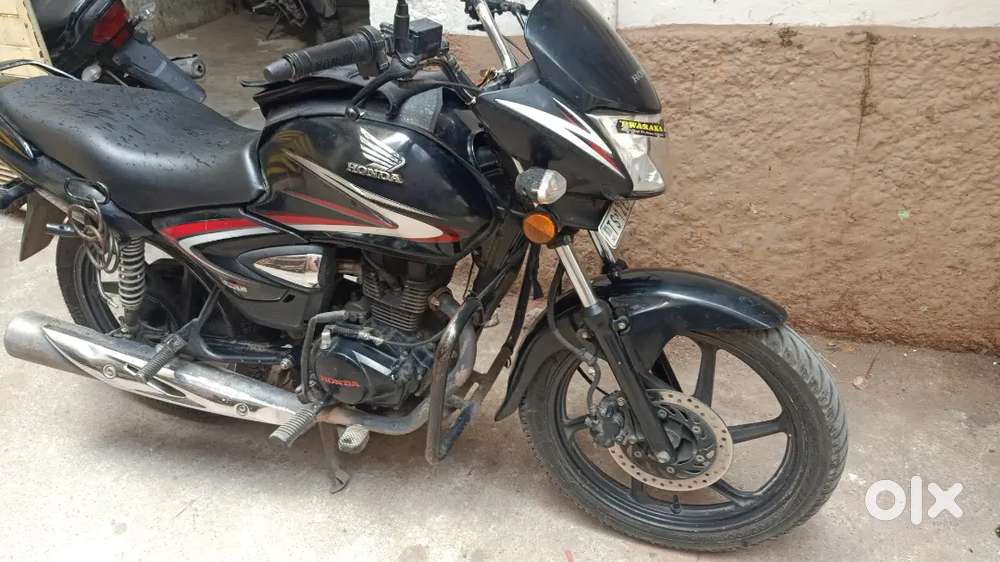 Honda CB shine 125 Black, with front Disck