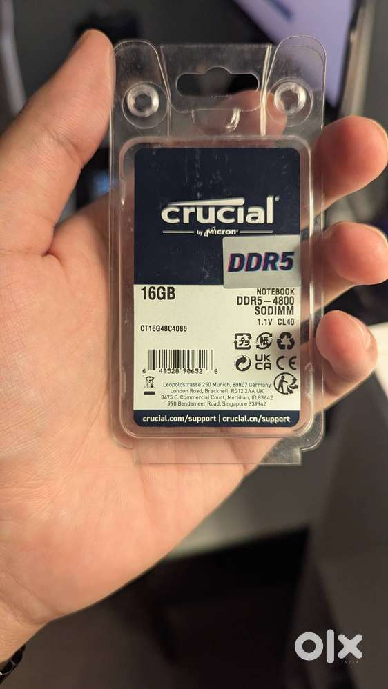 CRUCIAL 16 GB DDR5 RAM