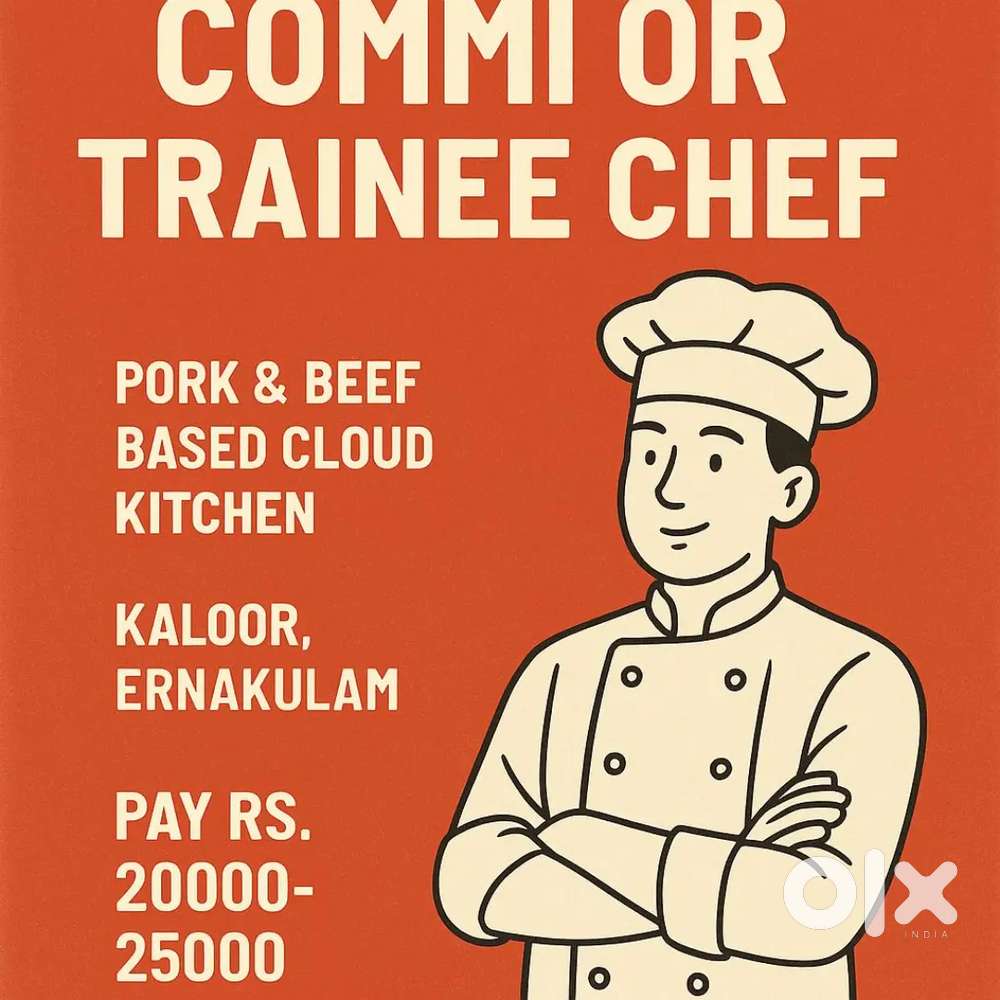 Commi Chef- Fresh or Experienced