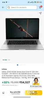Infinix Zerobook Laptop
