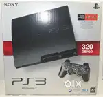 PS3 slim 320GB+1Tb  extra HDD non repaired in warranty