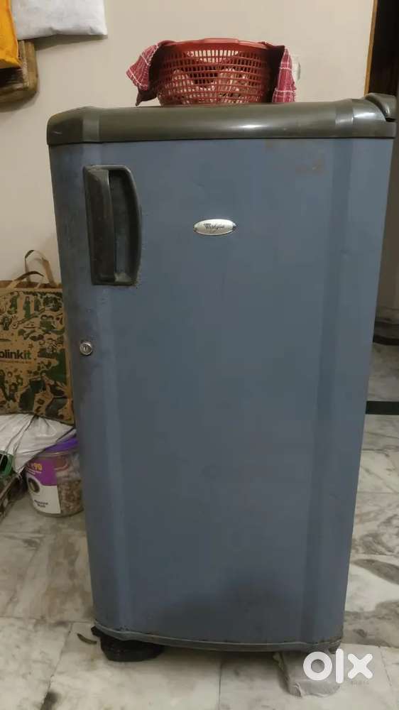 A whirlpool fridge