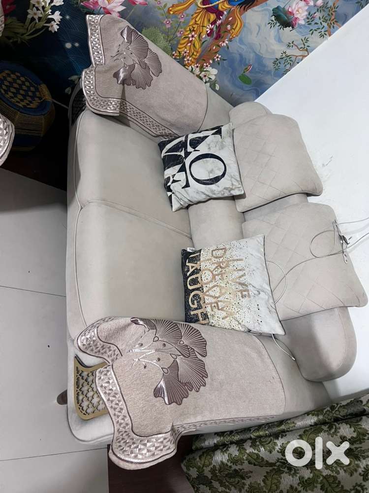 Royal Maharaja Style Sofa Set – Premium Wooden Carving