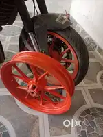 Duke 390 alloy wheel fully black