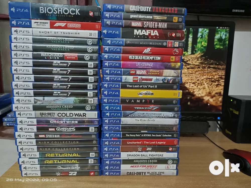 Buy or sell Pre owned PS4 PS5 CD's and Console