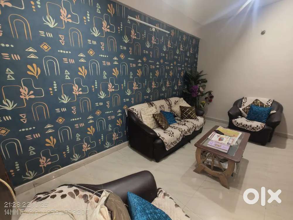 Fully furnished, Ready to move flat