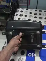 Motor Cycle Tool Box And Branded Helmet