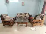 Sofa set with dinning table set