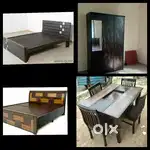 New 4/6 double cot 5500 New 5/6 queen double cot 6999 free delivery