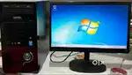 SUPER FAST COR2EXTREAM +7200RPM HARDDISK+19'' MONITOR+INTEL ORIGINALBD