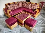 U shape sofa at very reasonable price at my work place