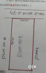 Kondapur, woodland layout, HYD - Open Plot is for sale  400 sqyds (90*