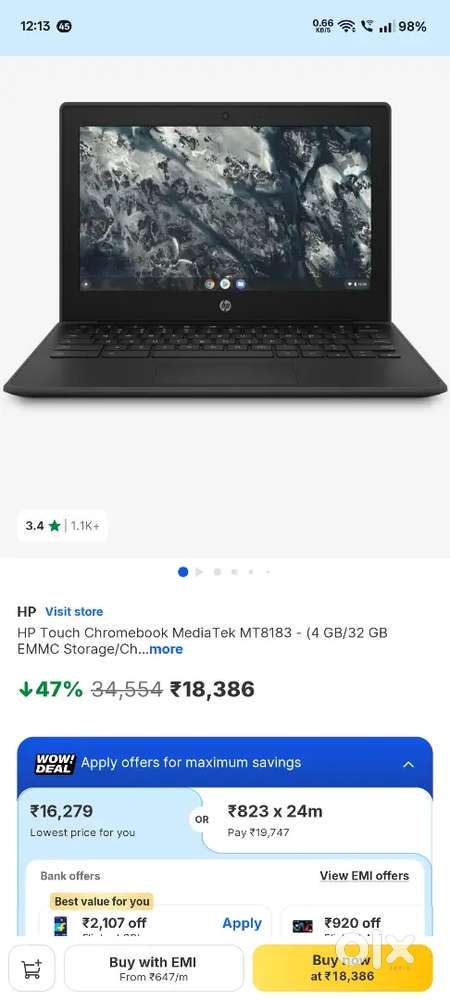 Chromebook hp