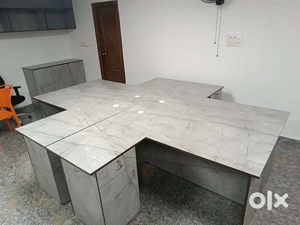 L-Shape Table with Storage at affordable price