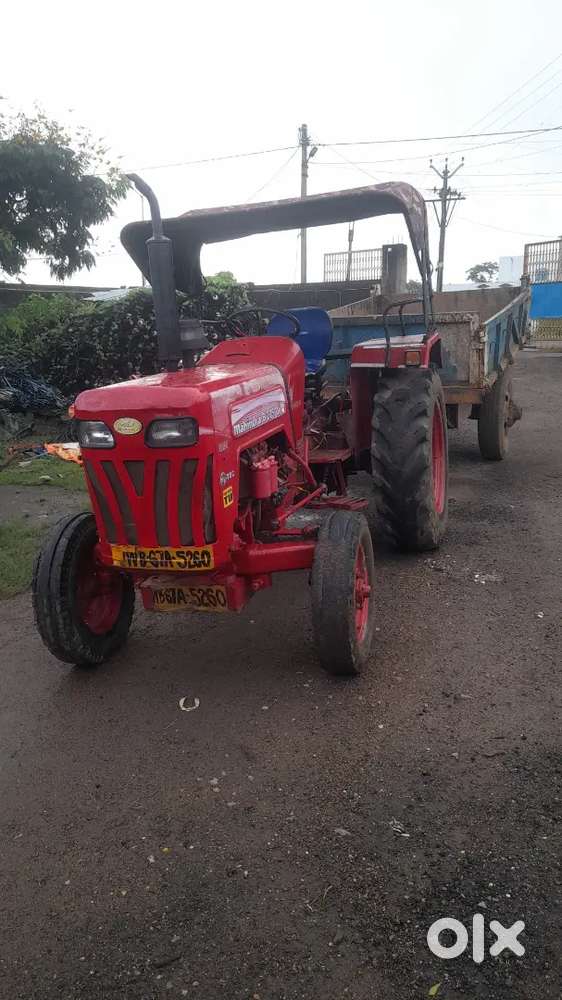 Mahindra 275 Di Tractor with Trolley Papers update