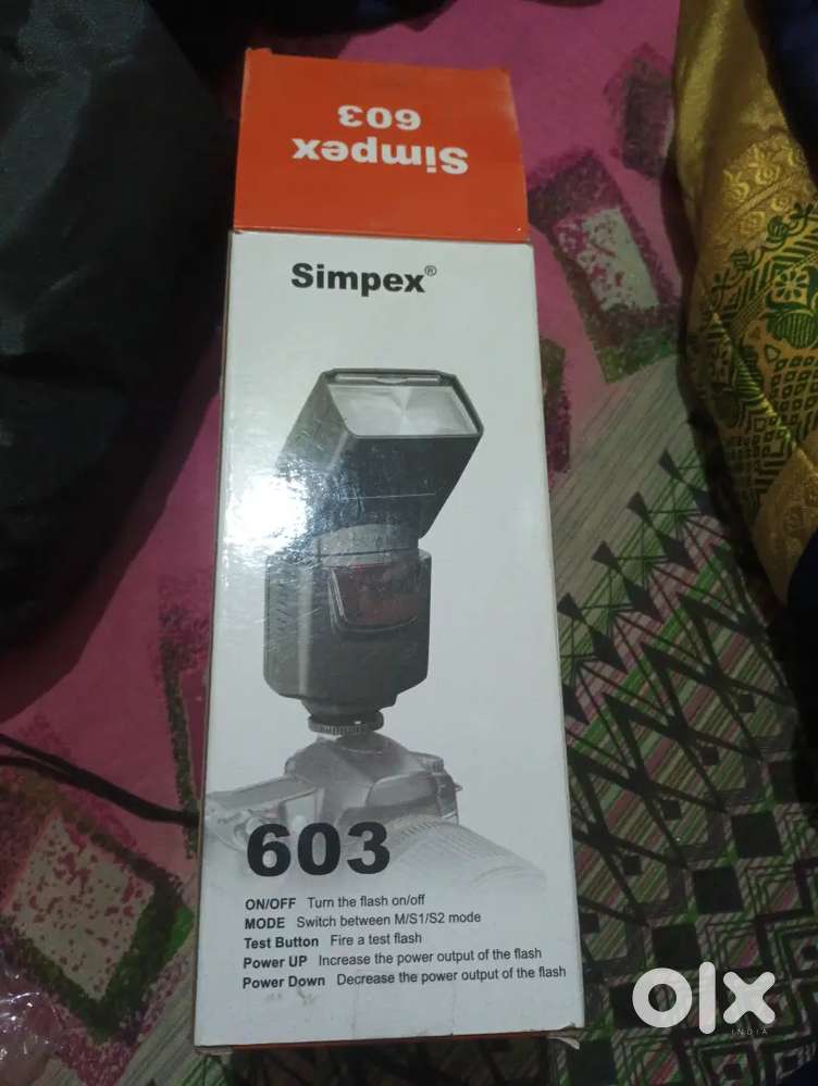 Simpex 603 camera flash