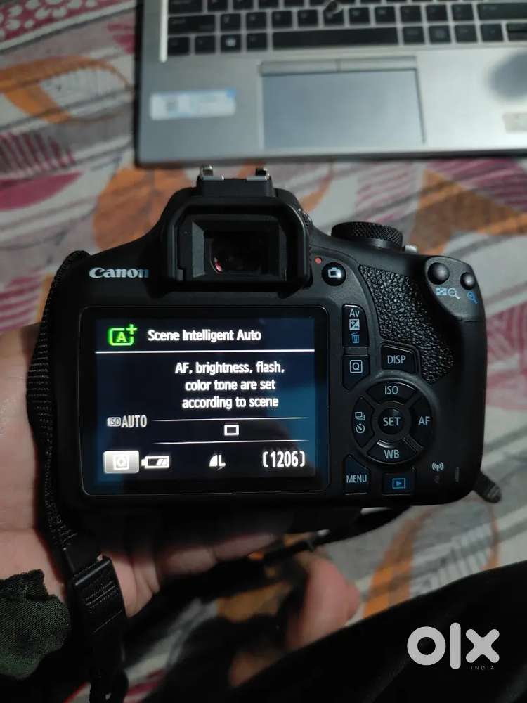 Canon 1500D with 18-55 mm lens
