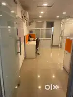Fully furnished office with window kitchen attached bathroom