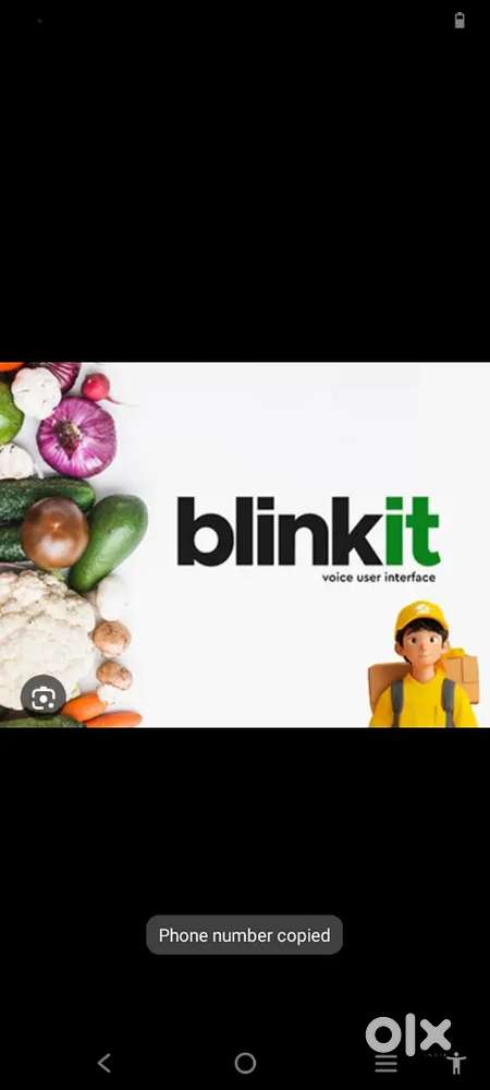 Hiring for rishikesh blinkit delivery boy job