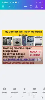 Fridge repair ro service washing machine repair, microwave oven repair