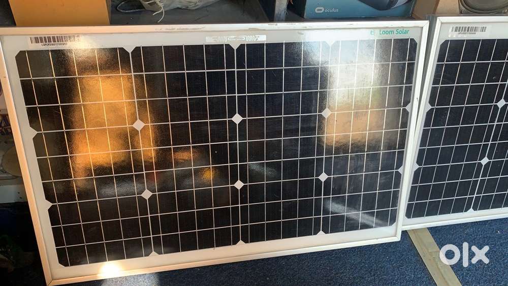 Loom solar 50w + 50w Two panels