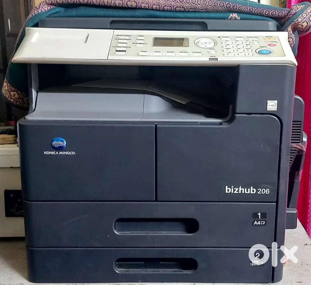 Konica Minolta 206 Xerox machine