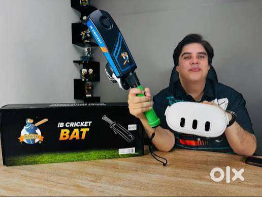 Vr metaquest2 64gb  vr game console with ib cricket  game  with bat