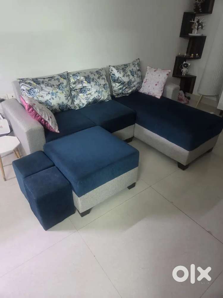 4 Seating L Shape Soffa set