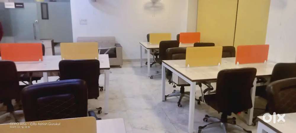 Office space on rent with fully furnished
