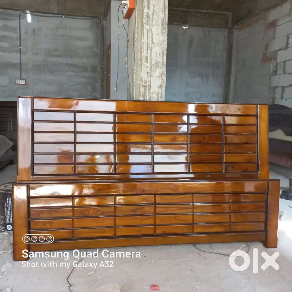 Premium quality Teakwood bed available in starf dream furniture