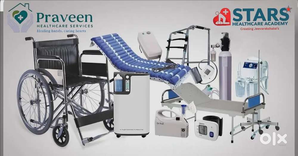 All hospital and medical equipments