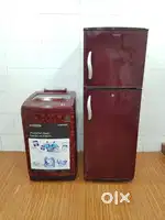 Samsul 250ltr fridge 00202ref Samsung 6.2kg machine free delivery