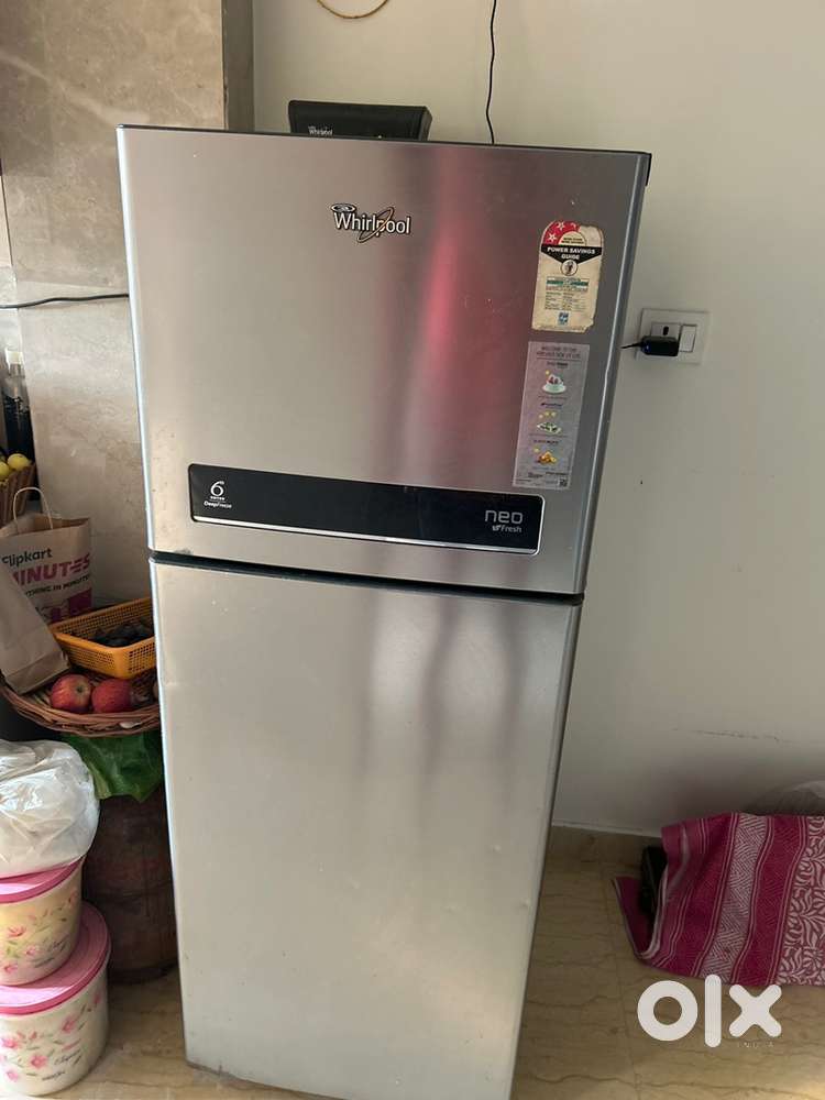 Whirlpool double door fridge