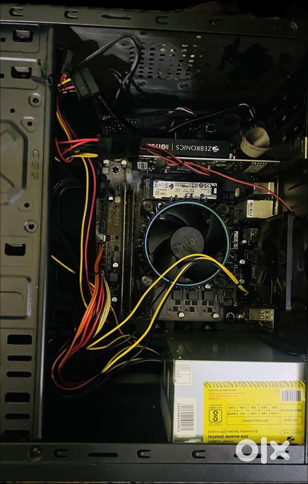 PC cabinet with UPS